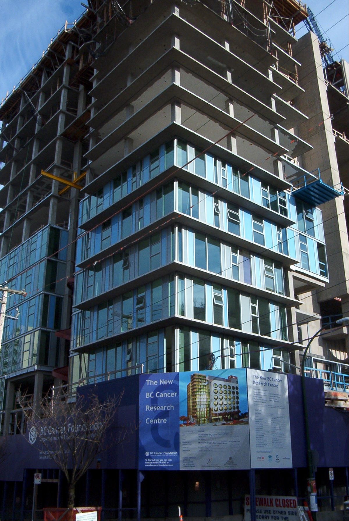 BC Cancer Research Centre Bridge Electric